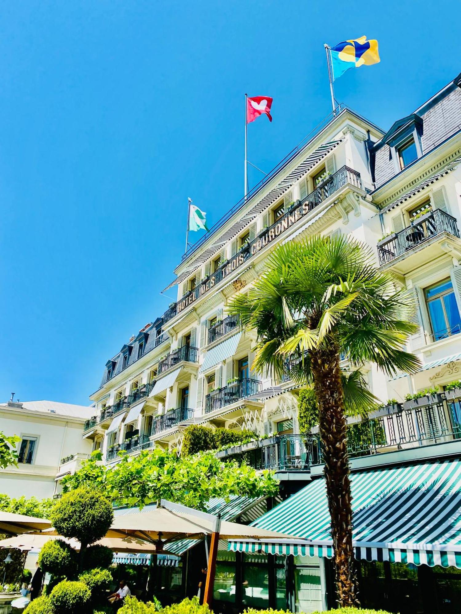 Hotel Des Trois Couronnes & Spa - The Leading Hotels Of The World Βεβέ Εξωτερικό φωτογραφία
